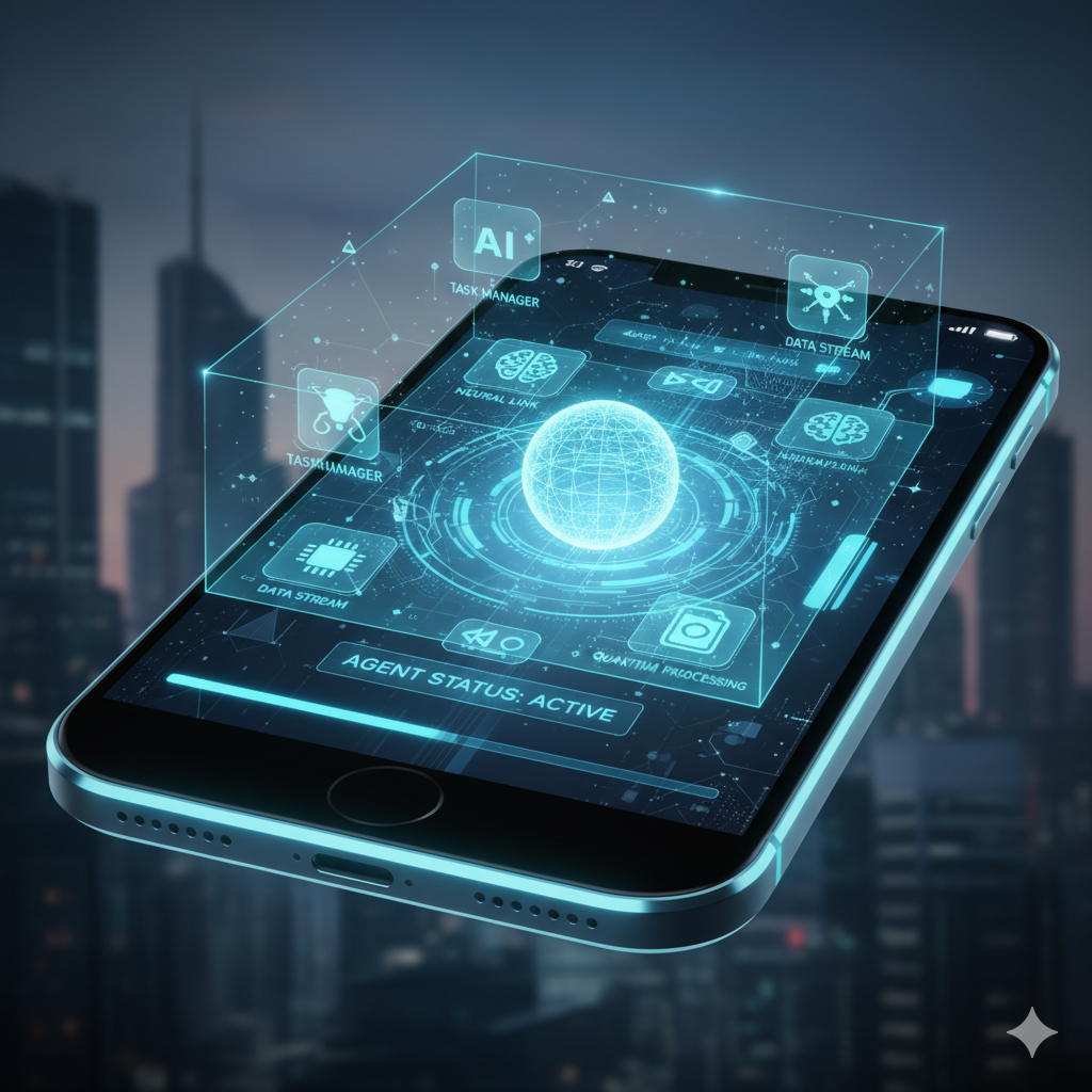 AI micro-agent technology replacing mobile apps in 2026